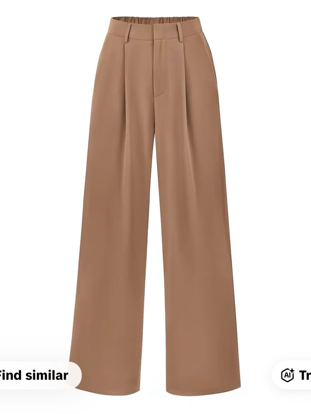 PrettyGarden Women's Wide Leg Suit Pants Small